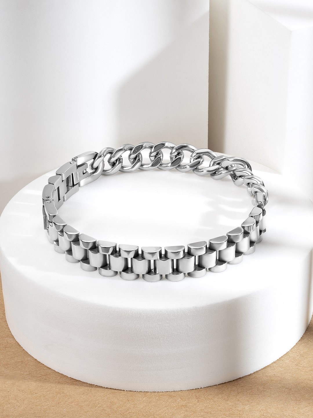 

Peora Silver-Plated Link Bracelet