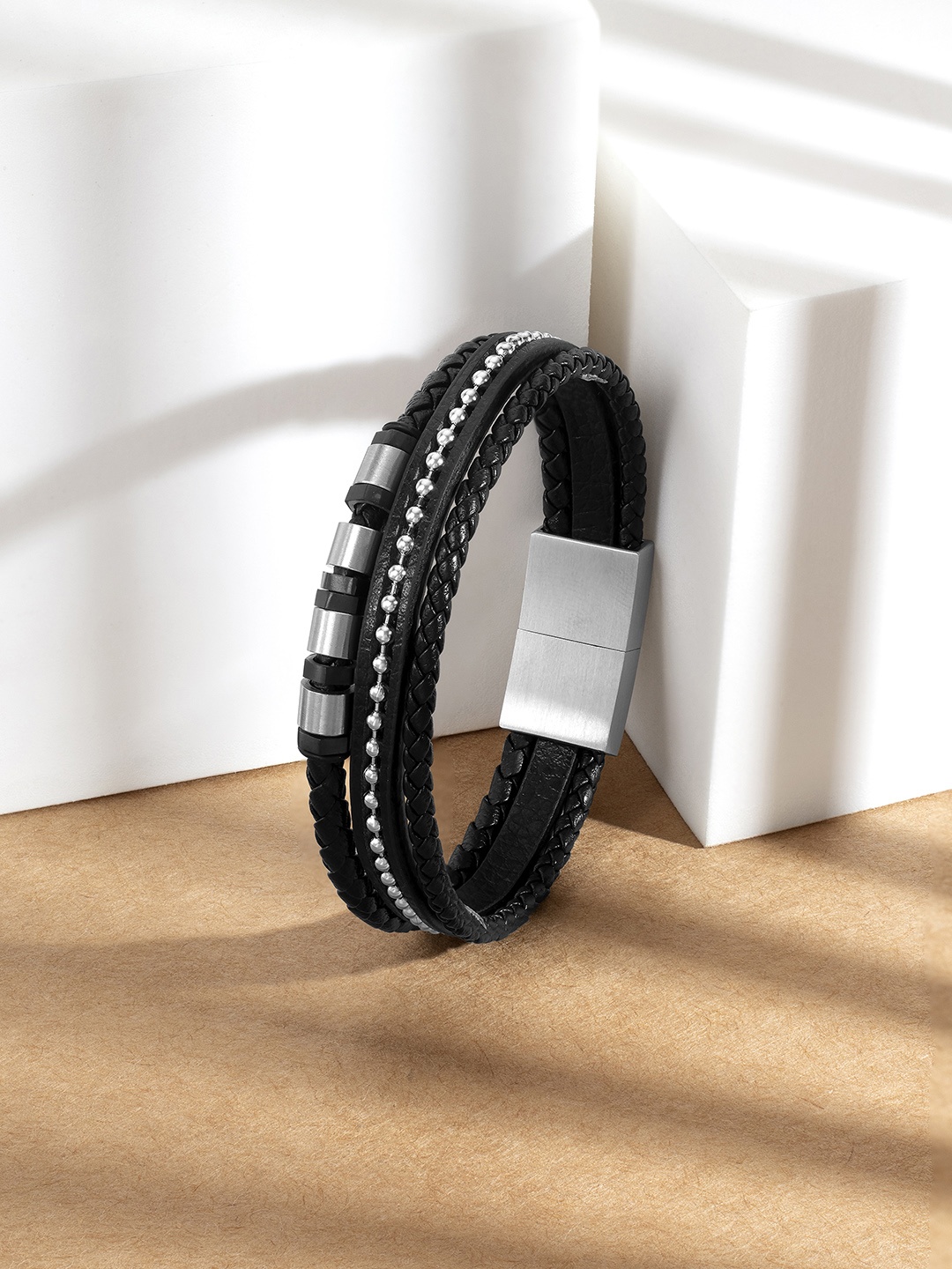 

Peora Silver-Plated Wraparound Bracelet