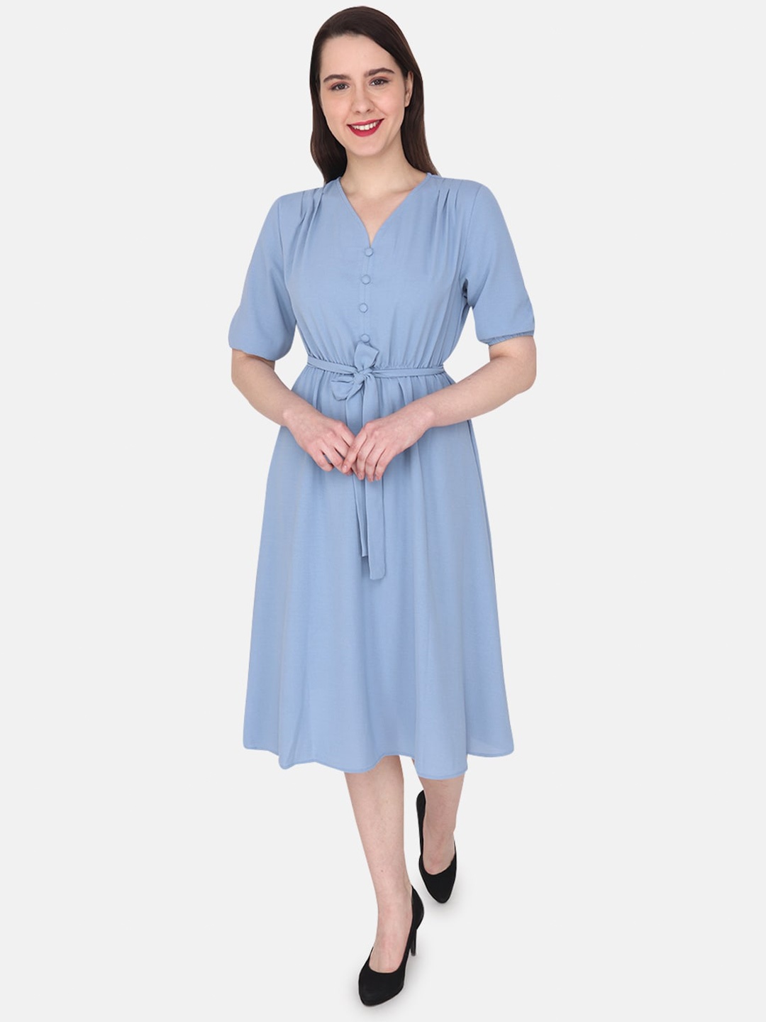 

Albion Blue Longline Top