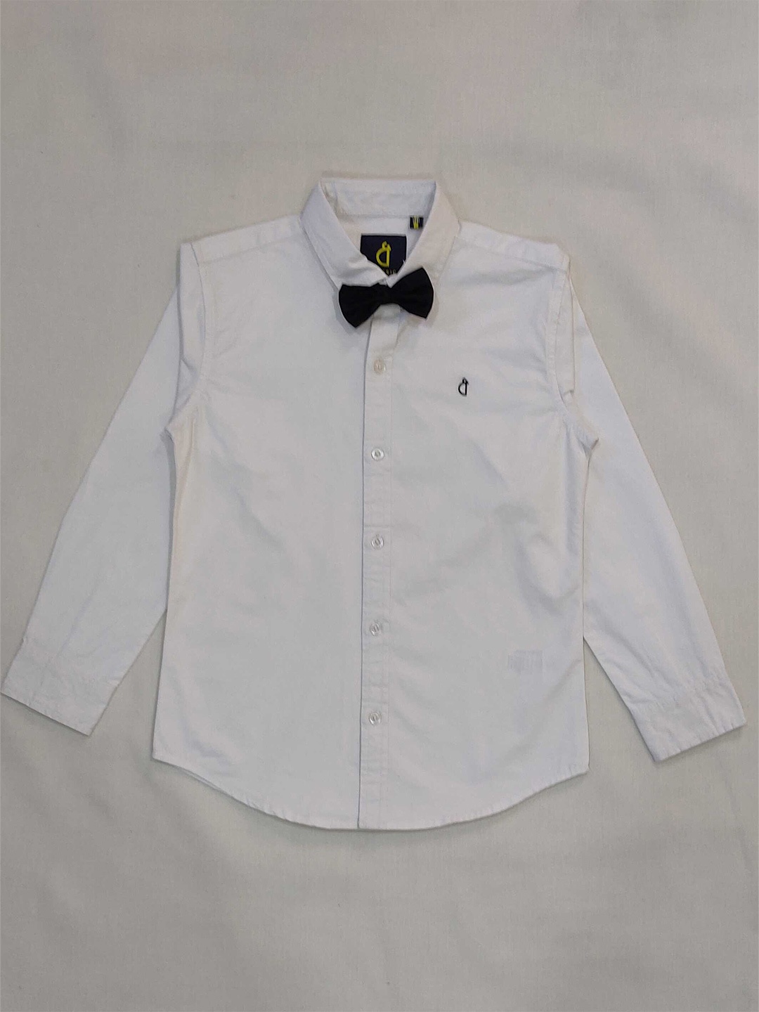 

Gini and Jony Boys Spread Collar Casual Shirt, White