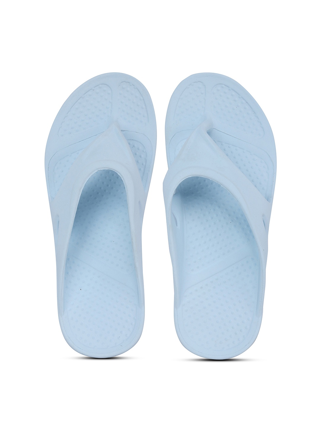 

Action Women Textured Rubber Thong Flip-Flops, Blue