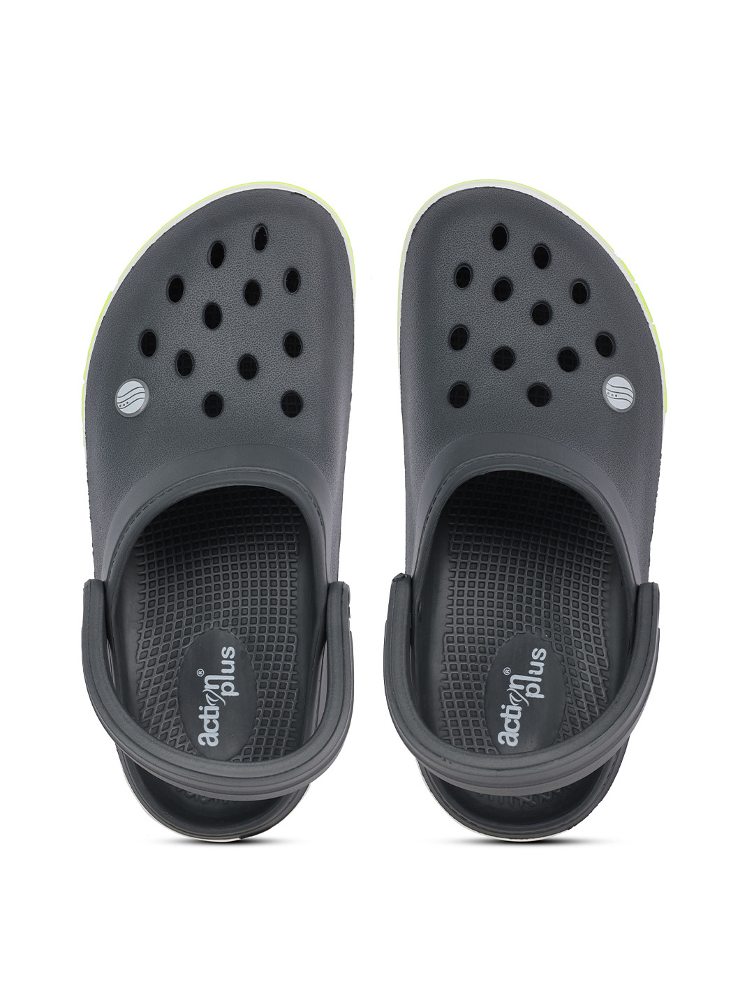 

Action Women Perforated Rubber Clogs, Grey