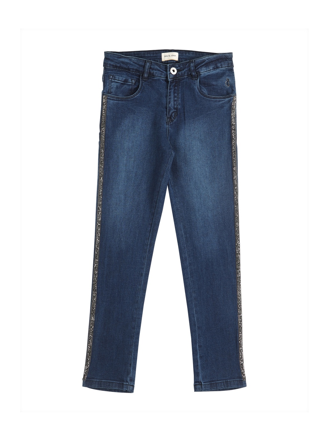 

Gini and Jony Girls Blue Light Fade Jeans