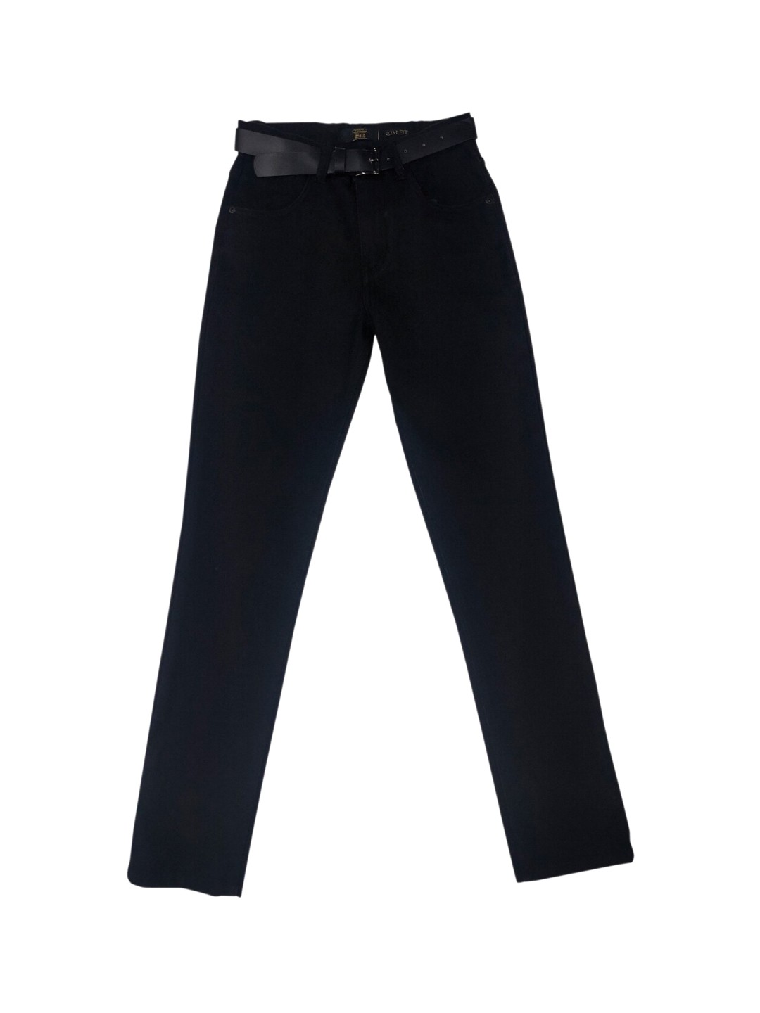 

Gini and Jony Boys Denim No Fade Clean Look Mid-Rise Regular Fit Jeans, Black