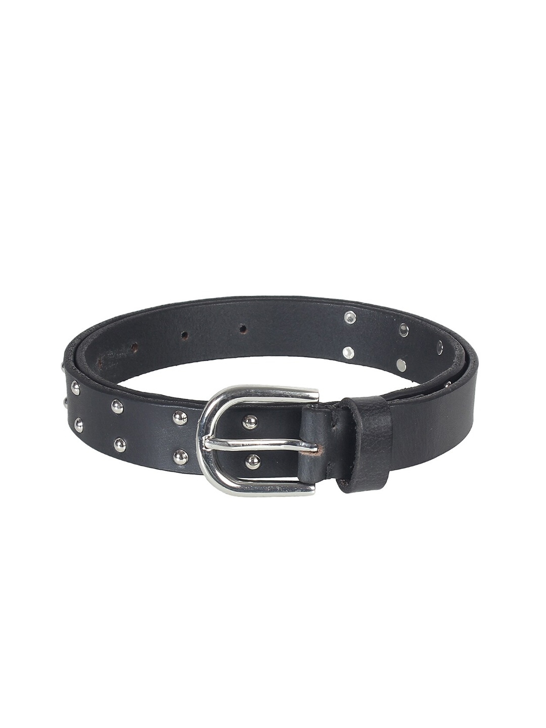 

Aditi Wasan Women Embellished Leather Belt, Black
