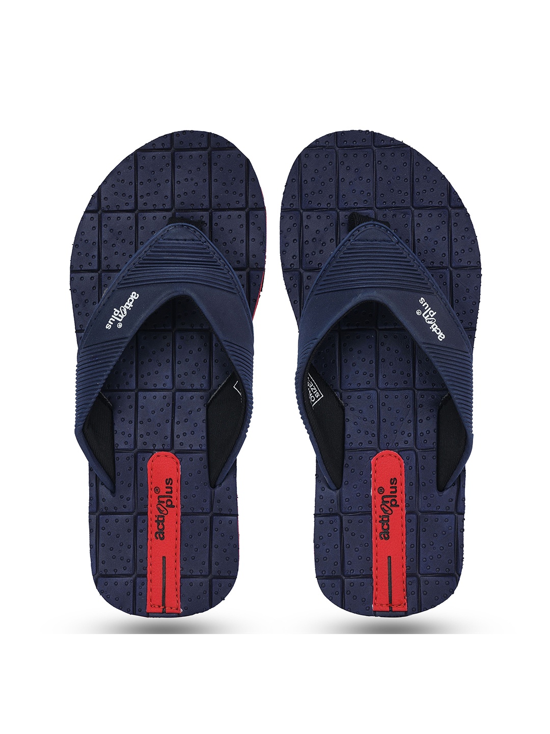 

Action Men Textured Thong Flip-Flops, Navy blue