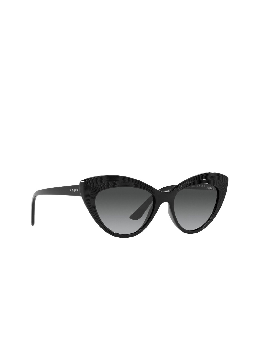 

vogue Women Cateye Sunglasses with UV Protected Lens 8056597423083, Black