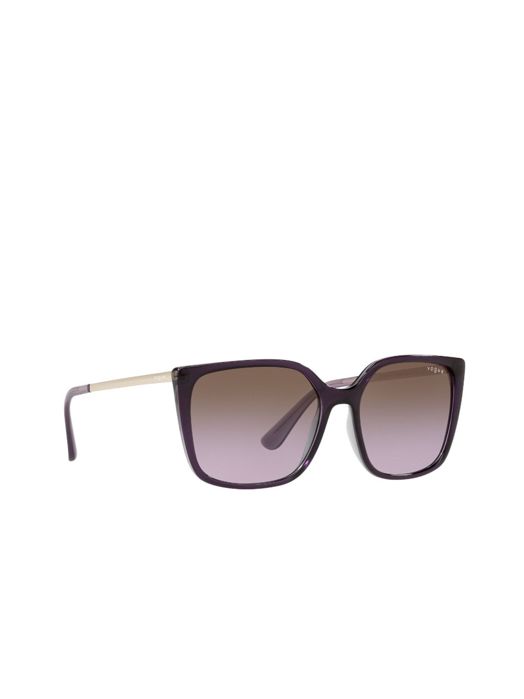 

vogue Women Square Sunglasses With UV Protected Lens, Brown