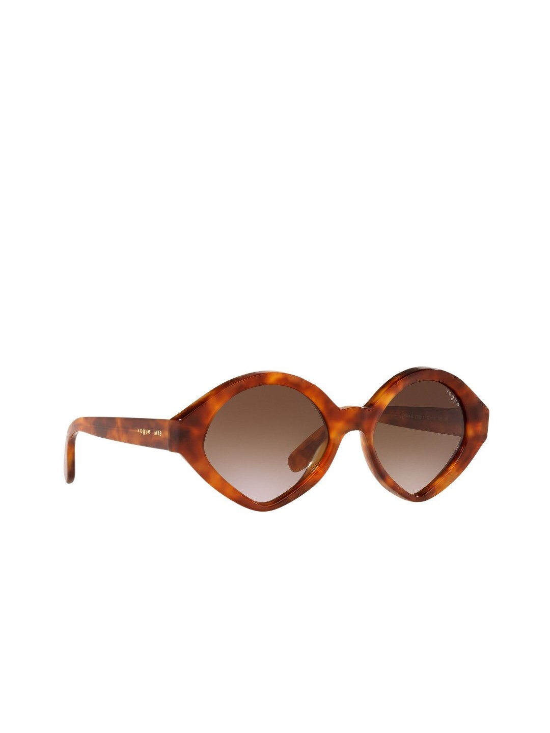 

vogue Women Oversized Sunglasses With UV Protected Lens, Brown