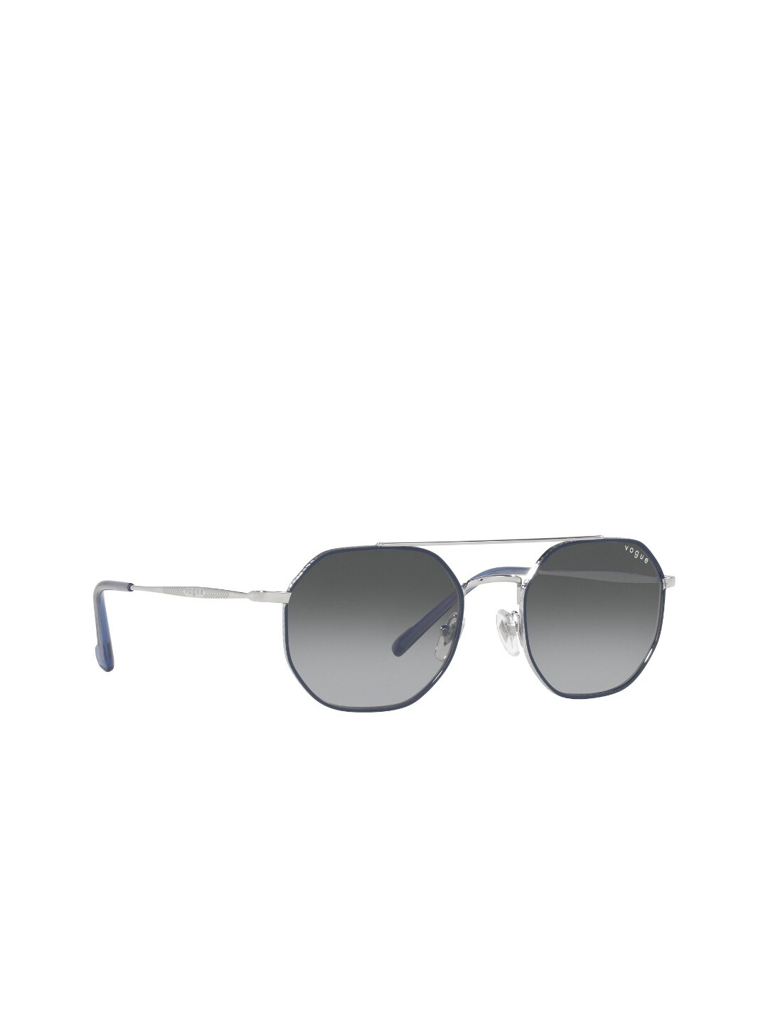 

vogue Men Oversized Sunglasses with UV Protected Lens 8056597421249, Blue