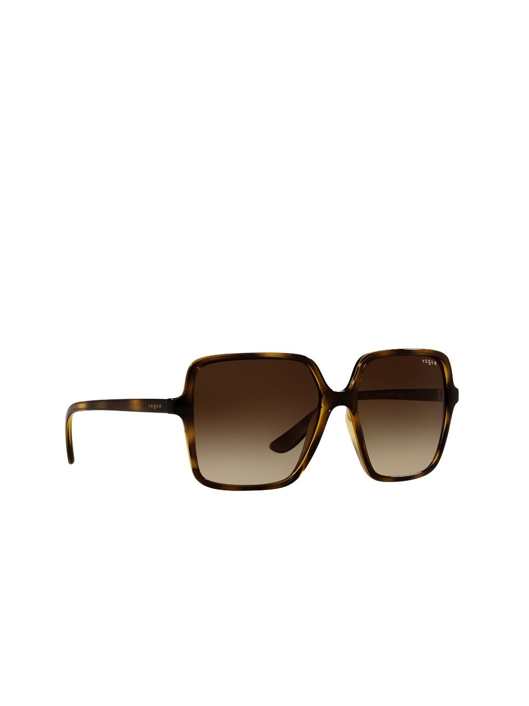 

vogue Women Lens & Square Sunglasses with UV Protected Lens 8056597339155, Brown