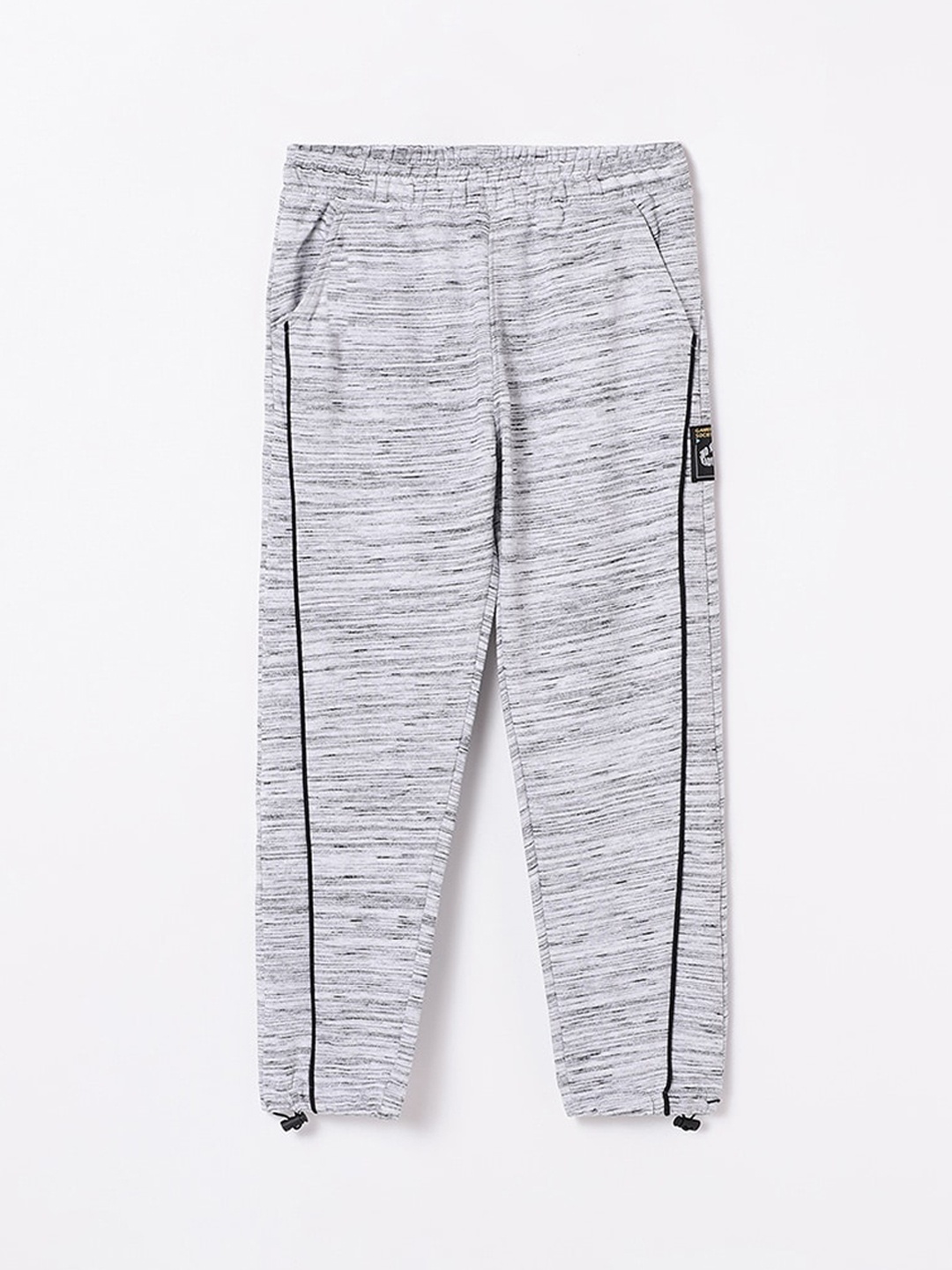 

Fame Forever by Lifestyle Boys Self Design Pure Cotton Track Pants, Grey