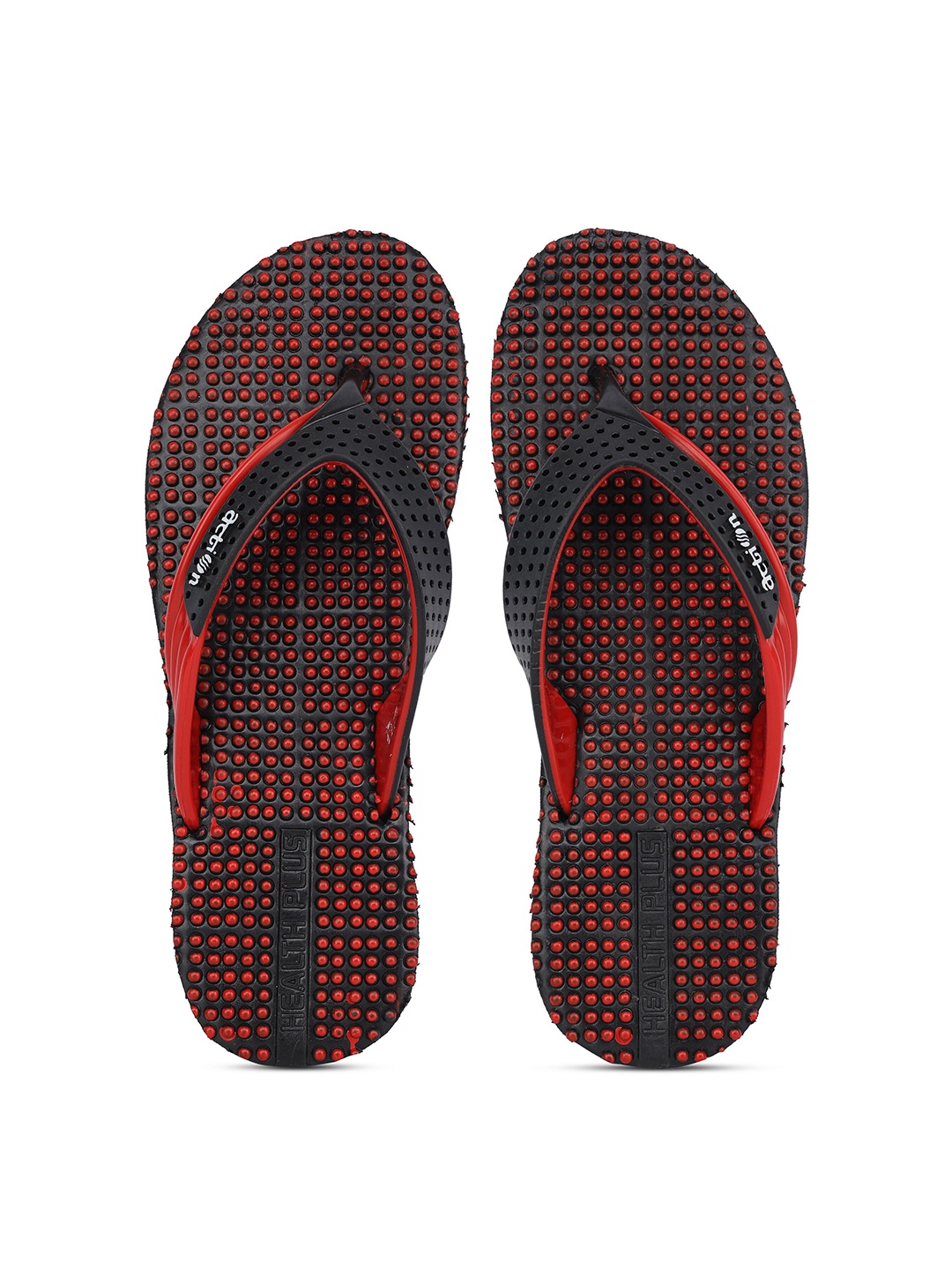 

Action Women Rubber Thong Flip-Flops, Black