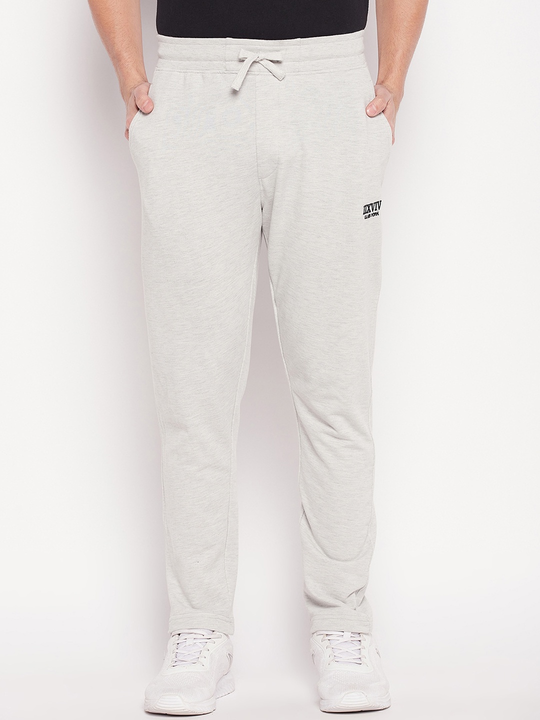 

Club York Men Track Pants, Grey melange