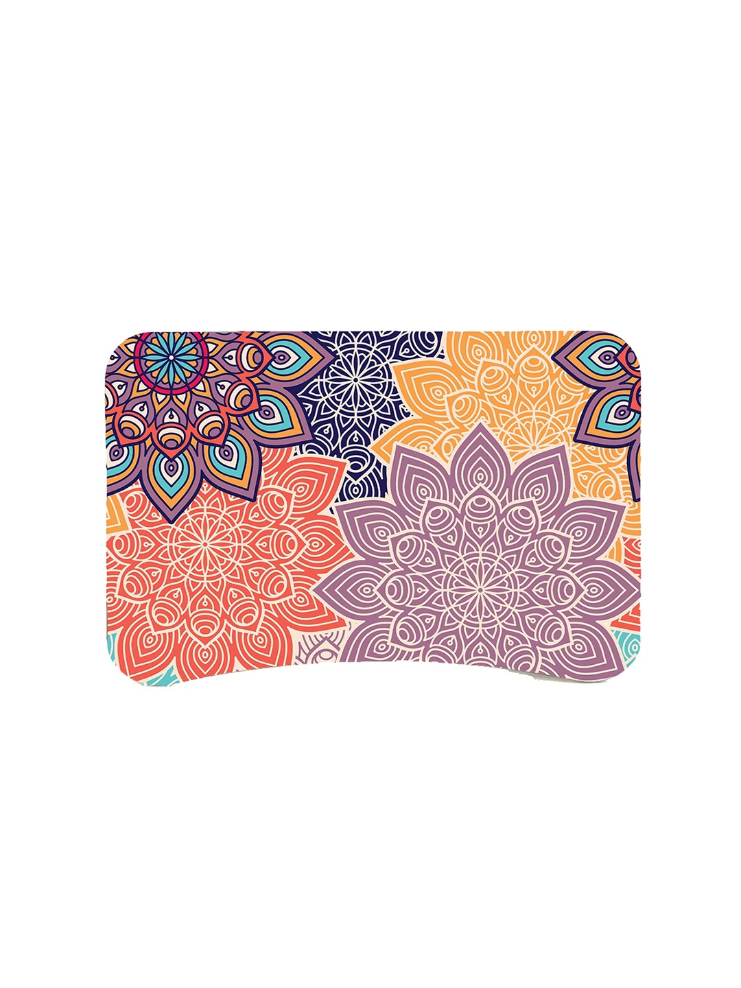 

Sattva Orange Mandala Printed Laptop Table, Purple