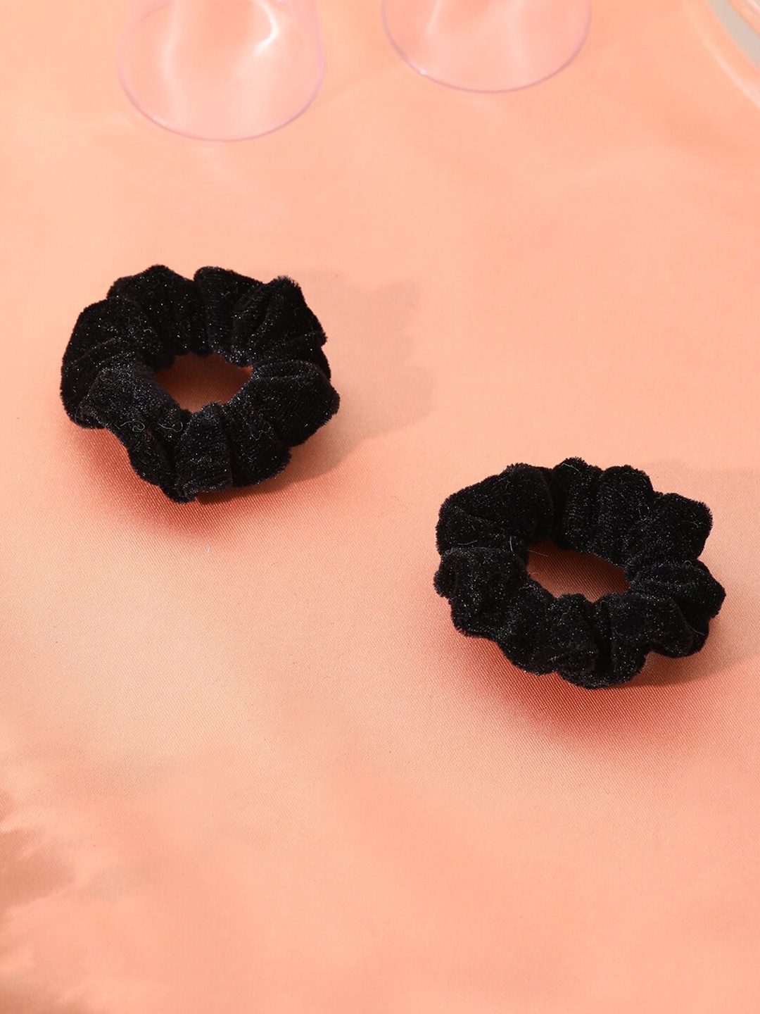 

Estele Women Set Of 2 Ponytail Holders, Black