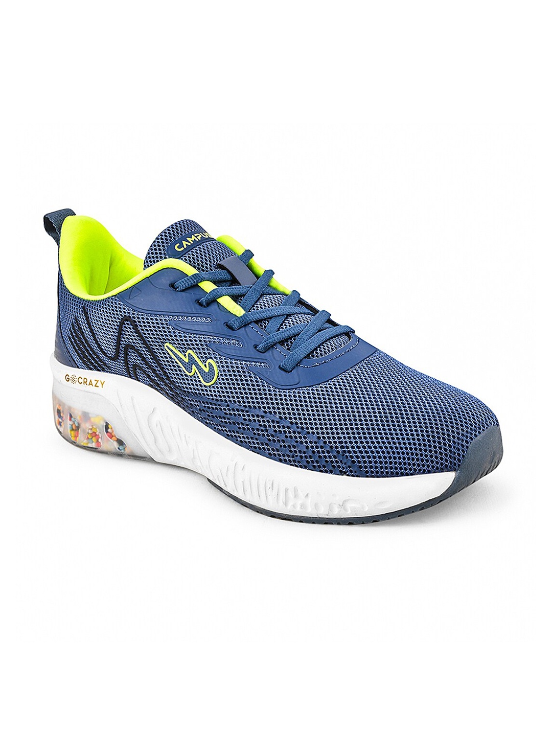 

Campus Kids Mesh Running Shoes, Blue
