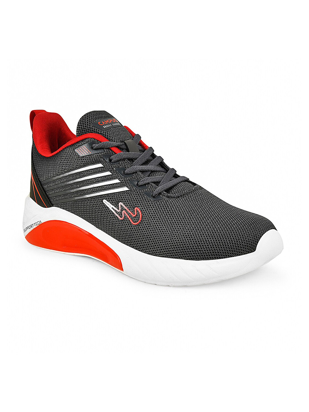 

Campus Kids Mesh Running Shoes, Grey