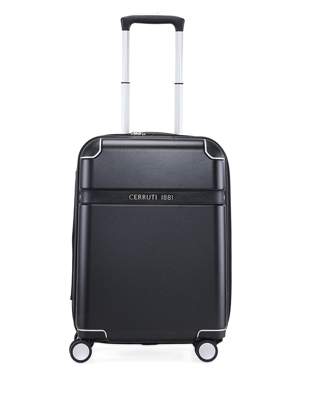 Cerruti 1881 SPACE Range Black 20" Cabin Hard Trolley Bag