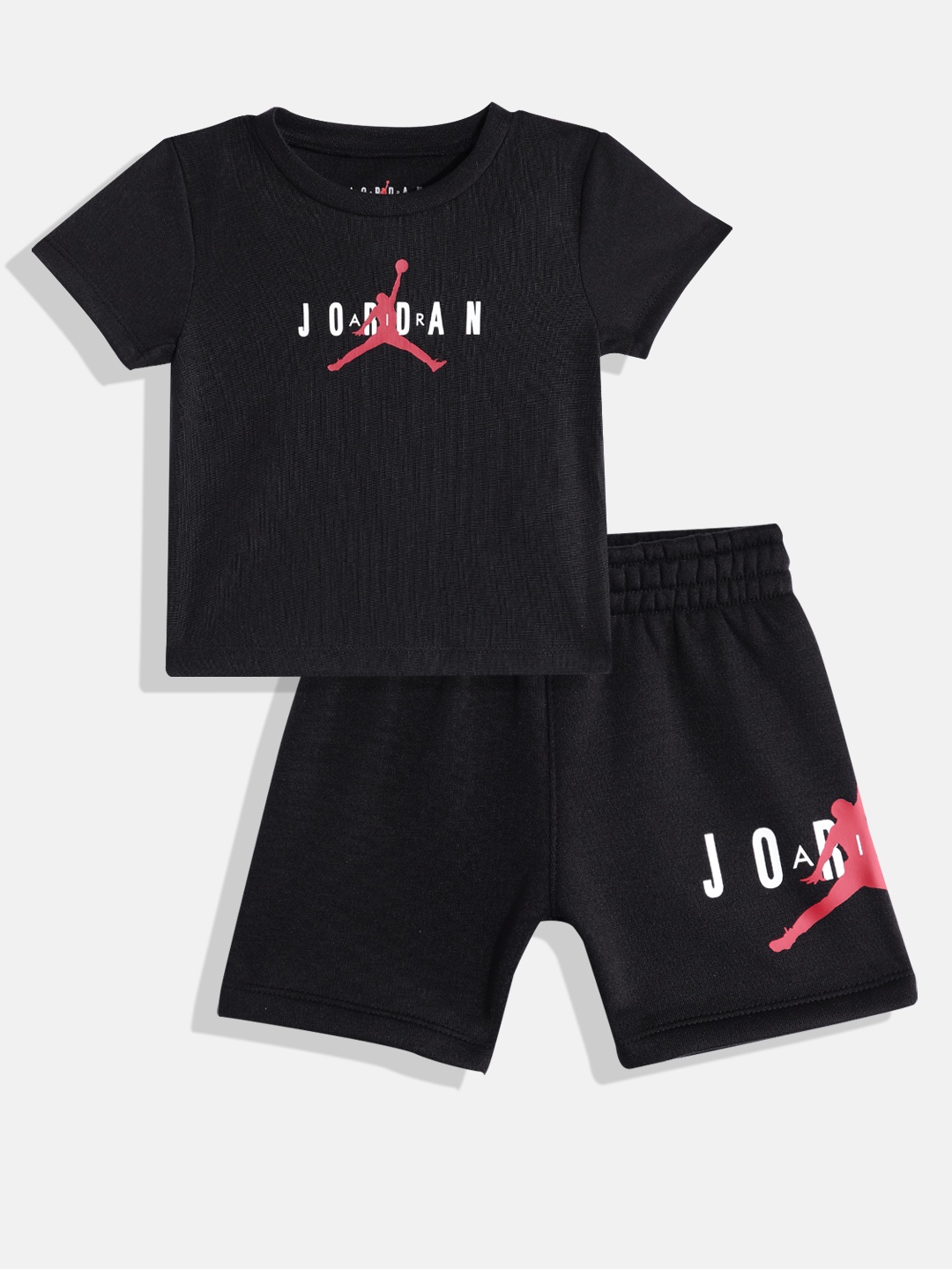 

Jordan Boys Printed T-shirt With Shorts, Black