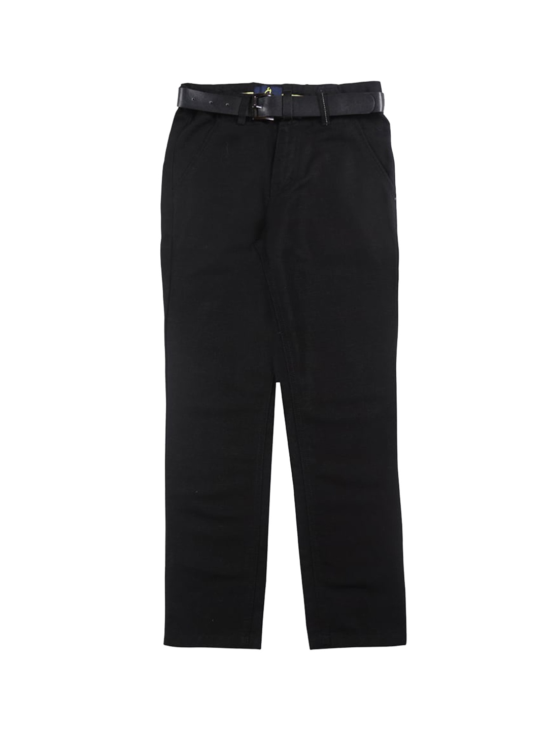 

Gini and Jony Boys Mid-Rise Denim Trousers, Black