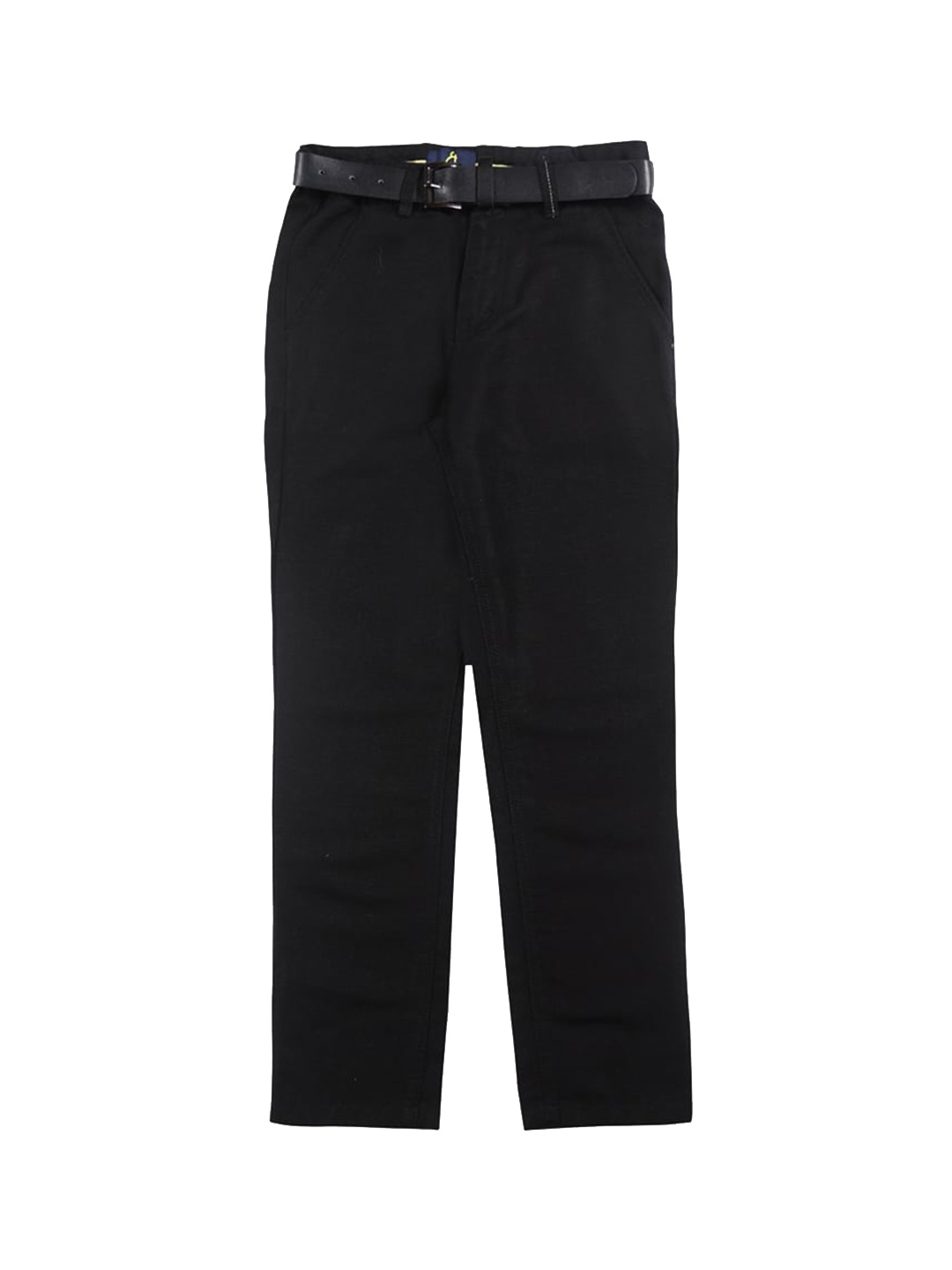 

Gini and Jony Boys Mid-Rise Denim Trousers, Black