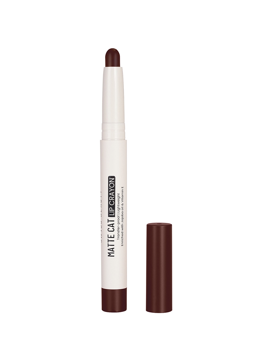 

SWISS BEAUTY Matte Cat Transfer Proof & Lightweight Lip Crayon 1.5 g - Wine Berry 26, Purple