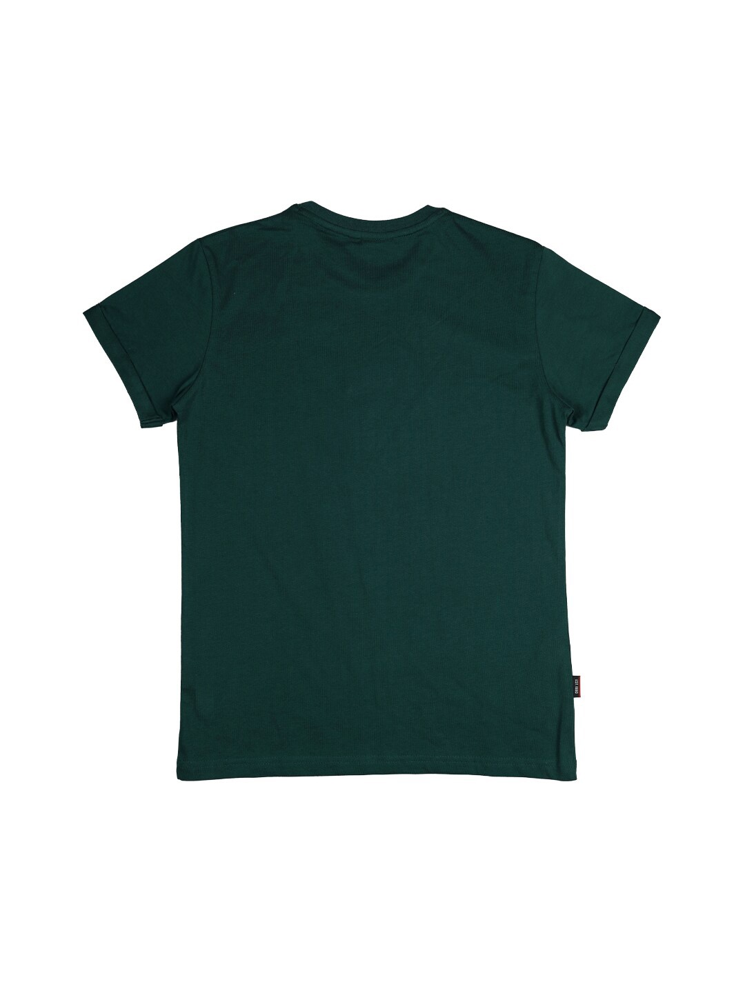 

Gini and Jony Boys Graphic Printed Applique Cotton T-shirt, Green