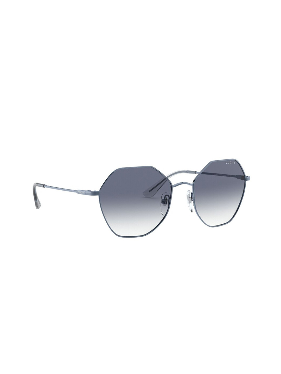 

VOGUE EYEWEAR Women Gradient Lens Irregular Sunglasses - 0VO4180S51277B54, Turquoise blue