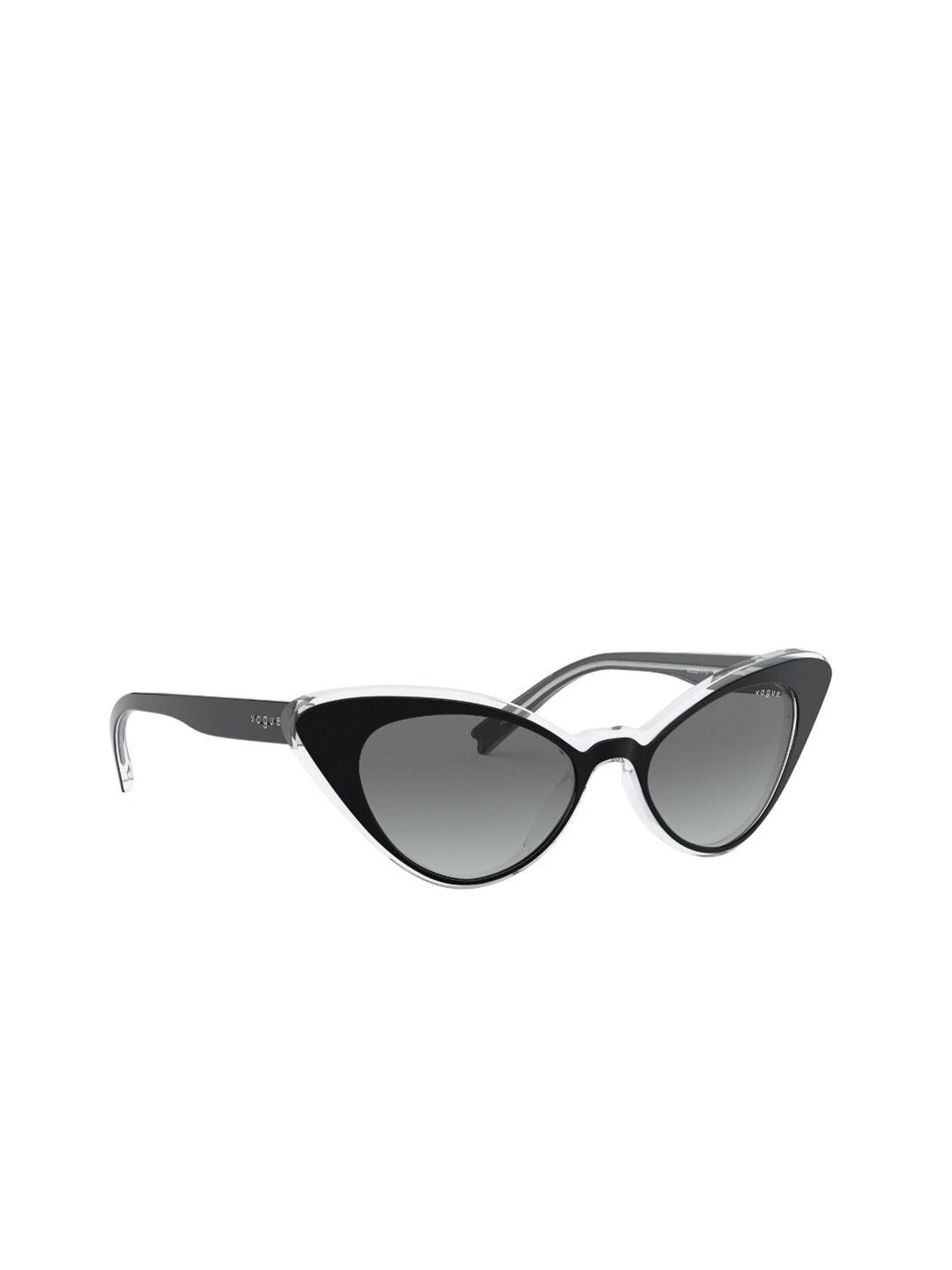 

Vogue Eyewear Women Cateye Sunglasses With UV Protected Lens, Grey