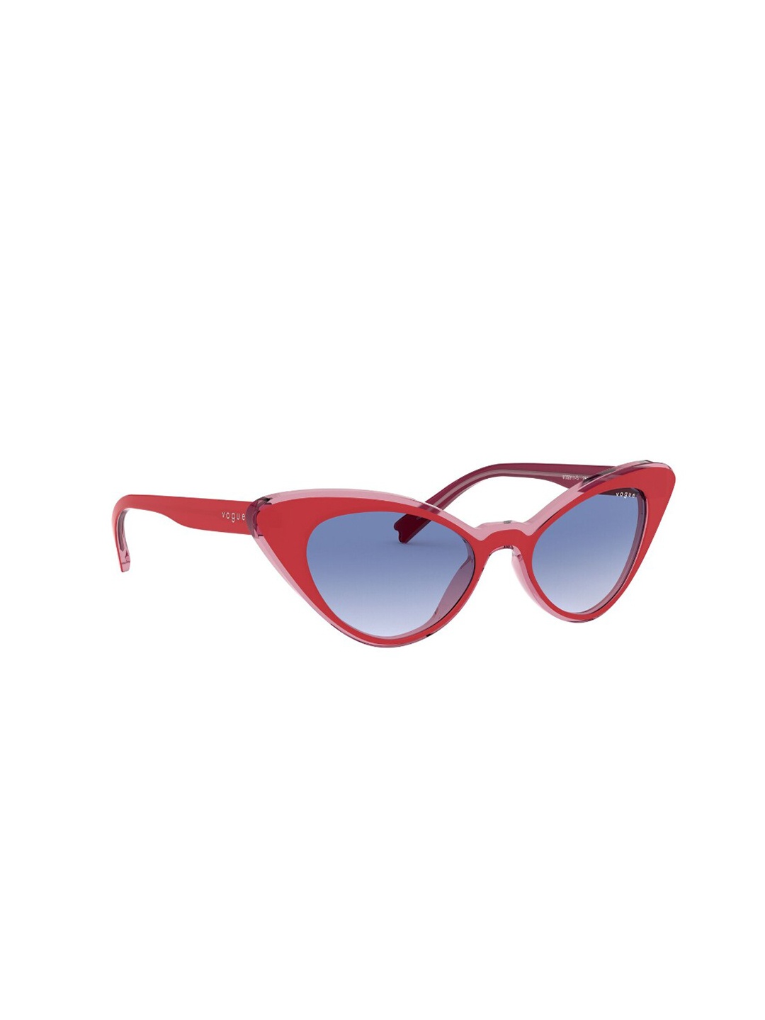 

vogue Women Cateye Sunglasses With UV Protected Lens, Blue