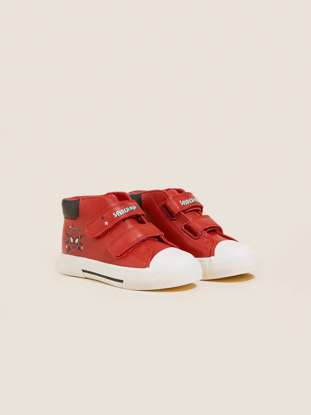 

Marks & Spencer Boys Spiderman Printed Mid Top Comfort Insole Sneakers, Red