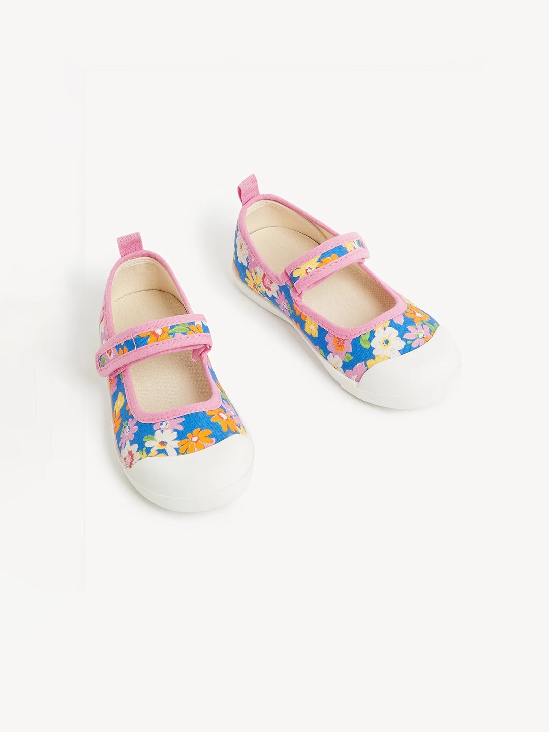 

Marks & Spencer Girls Printed Ballerinas, Pink