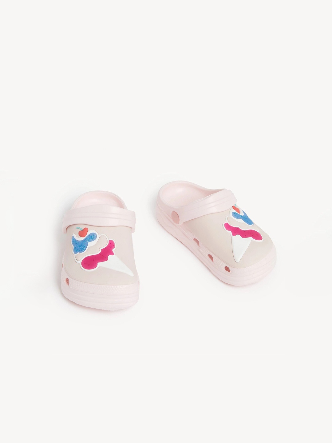

Marks & Spencer Girls Printed Croslite Clogs, Pink