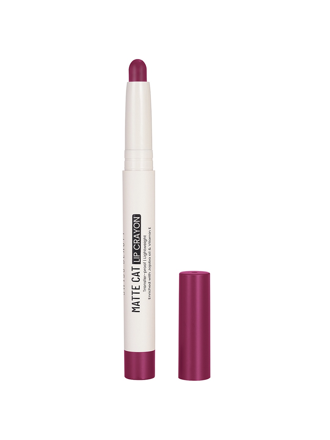 

SWISS BEAUTY Matte Cat Transfer Proof & Lightweight Lip Crayon 1.5 g - Wild Rose 11, Pink