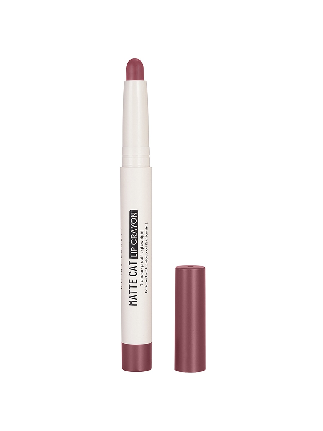 

SWISS BEAUTY Matte Cat Transfer Proof & Lightweight Lip Crayon 1.5 g - Wild Pink 09