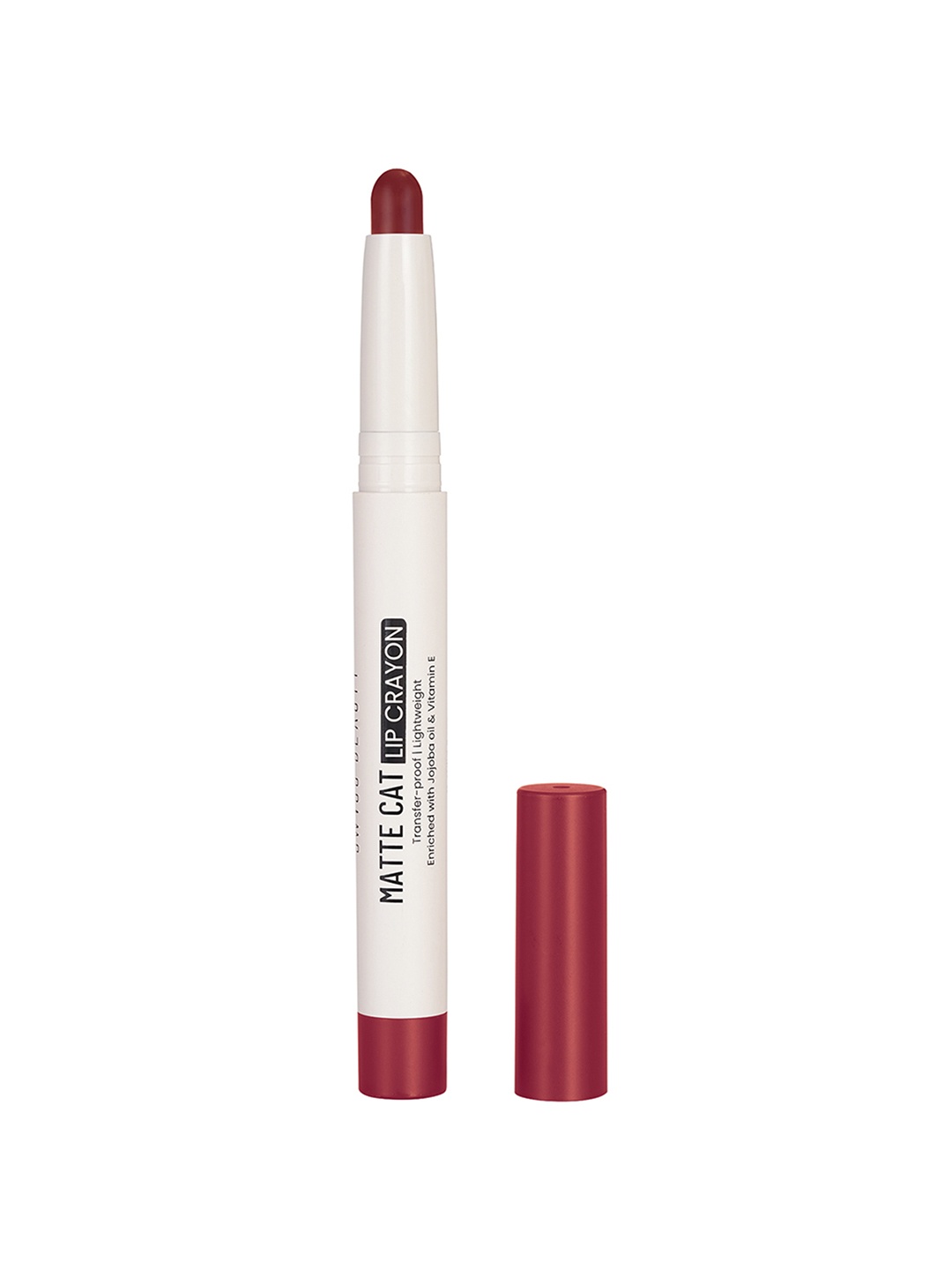 

SWISS BEAUTY Matte Cat Transfer Proof & Lightweight Lip Crayon 1.5 g - Red Chilli 13