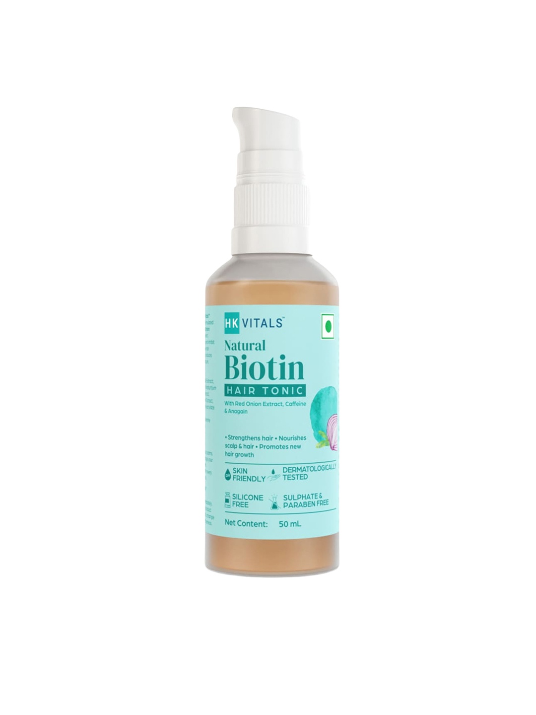 

HK VITALS by HealthKart Biotin Hair Tonic -Nourishes Hair & Scalp, Yellow