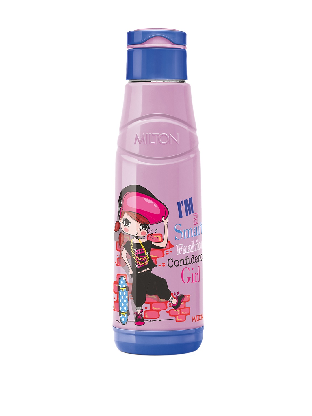 

Milton Steel Speedy 600 School Kids Pink Inner Steel Insulated Bottle 500 ml