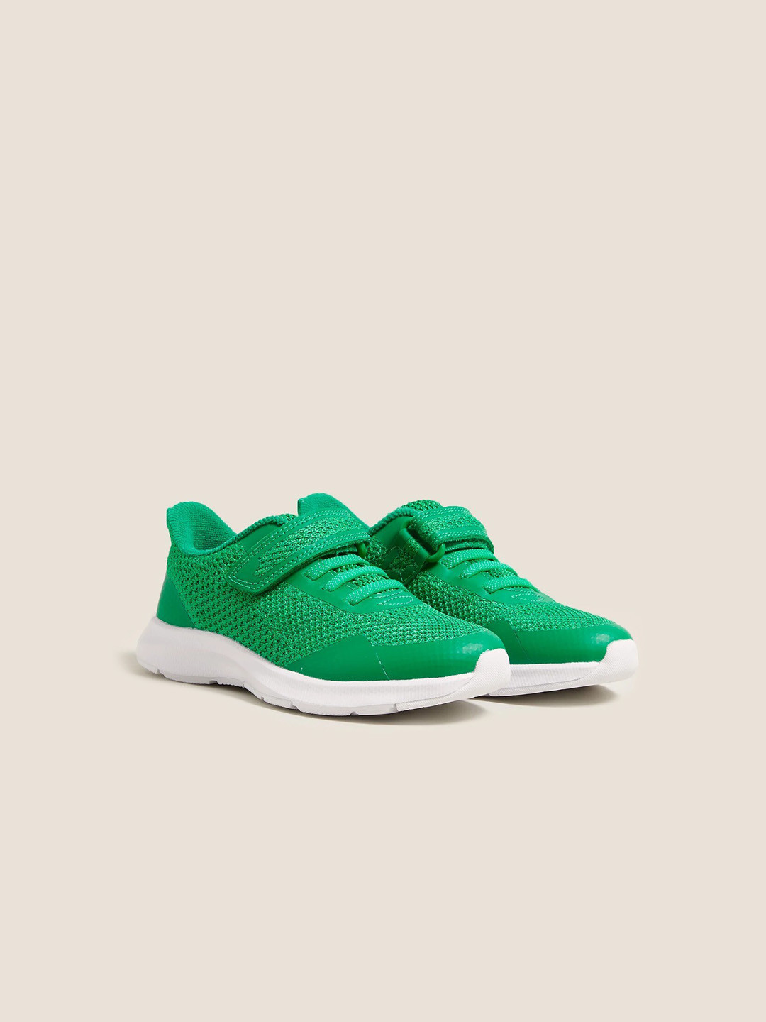 

Marks & Spencer Boys Woven Design Slip-On Sneakers, Green