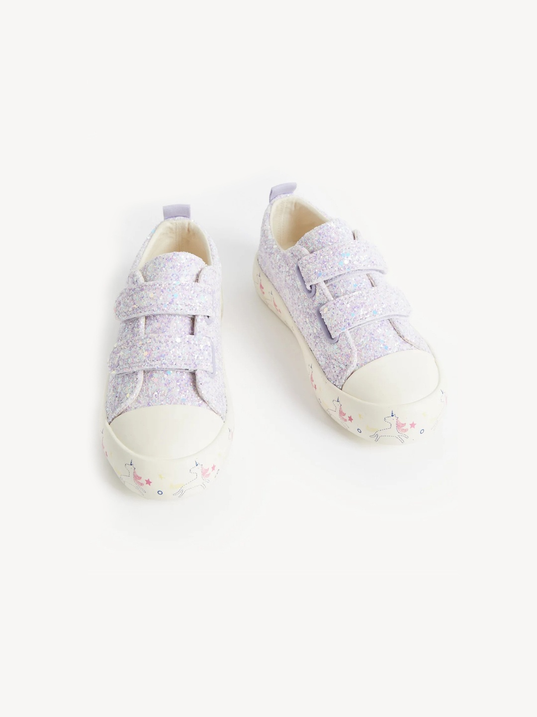 

Marks & Spencer Girls Printed Velcro Sneakers, White