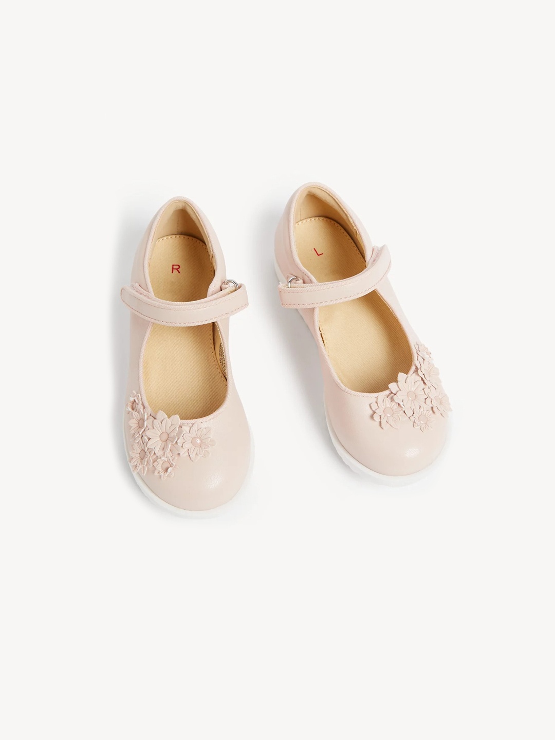 

Marks & Spencer Girls Embellished Ballerinas Flats, Pink