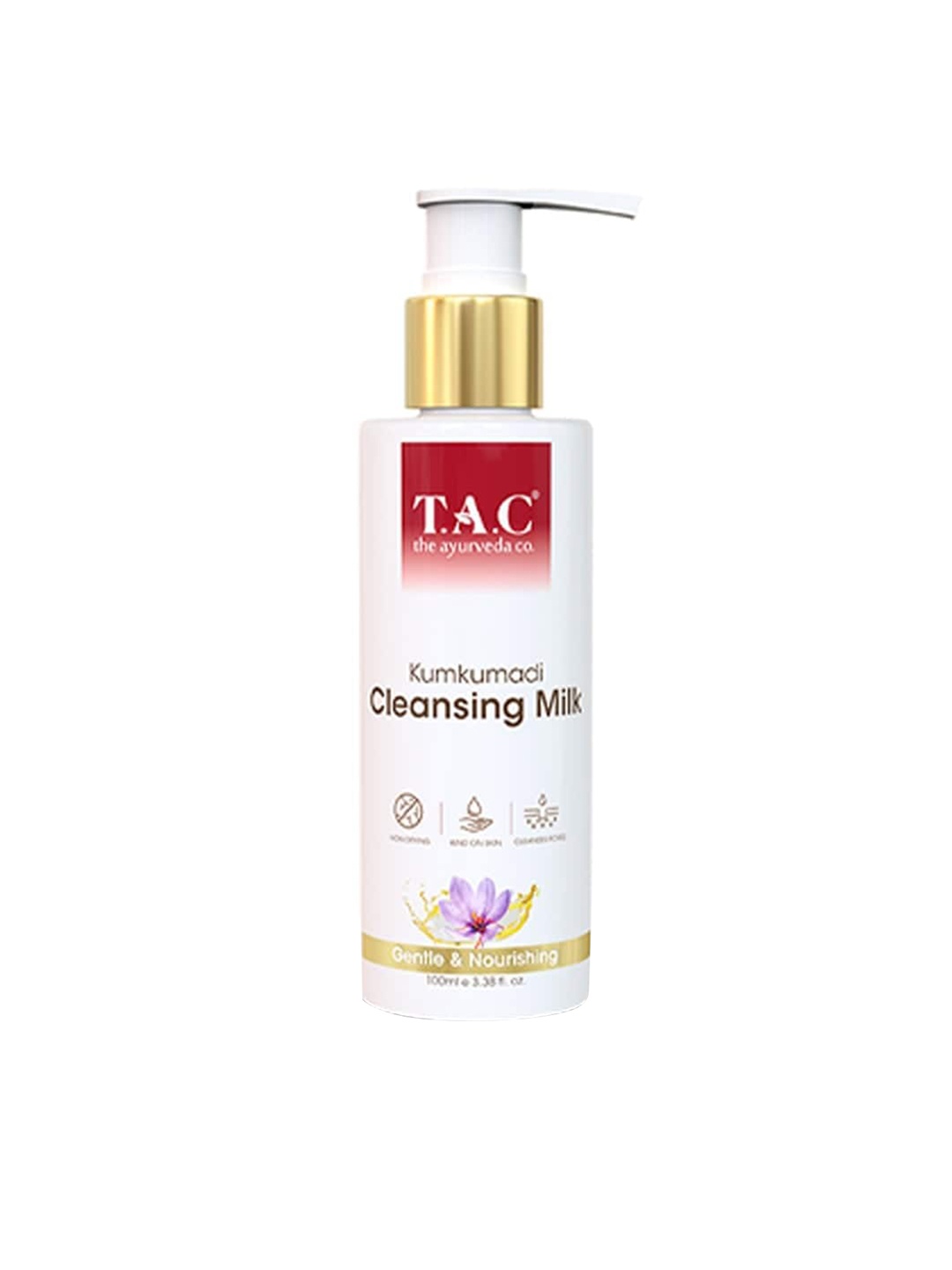 

TAC - The Ayurveda Co. Kumkumadi Cleansing Milk - 100ml, White