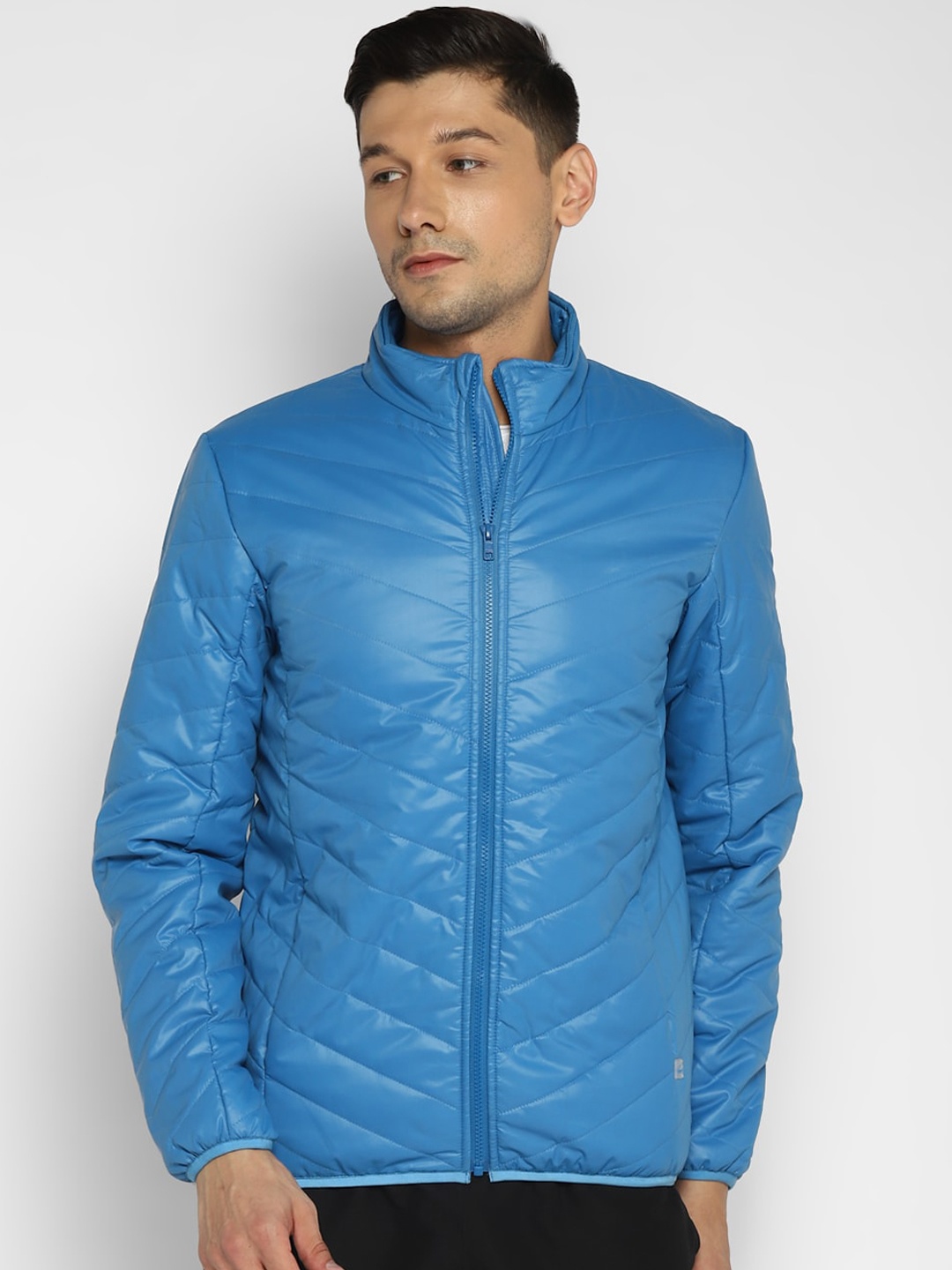 

FURO by Red Chief Mock Collar Padded Jacket, Blue