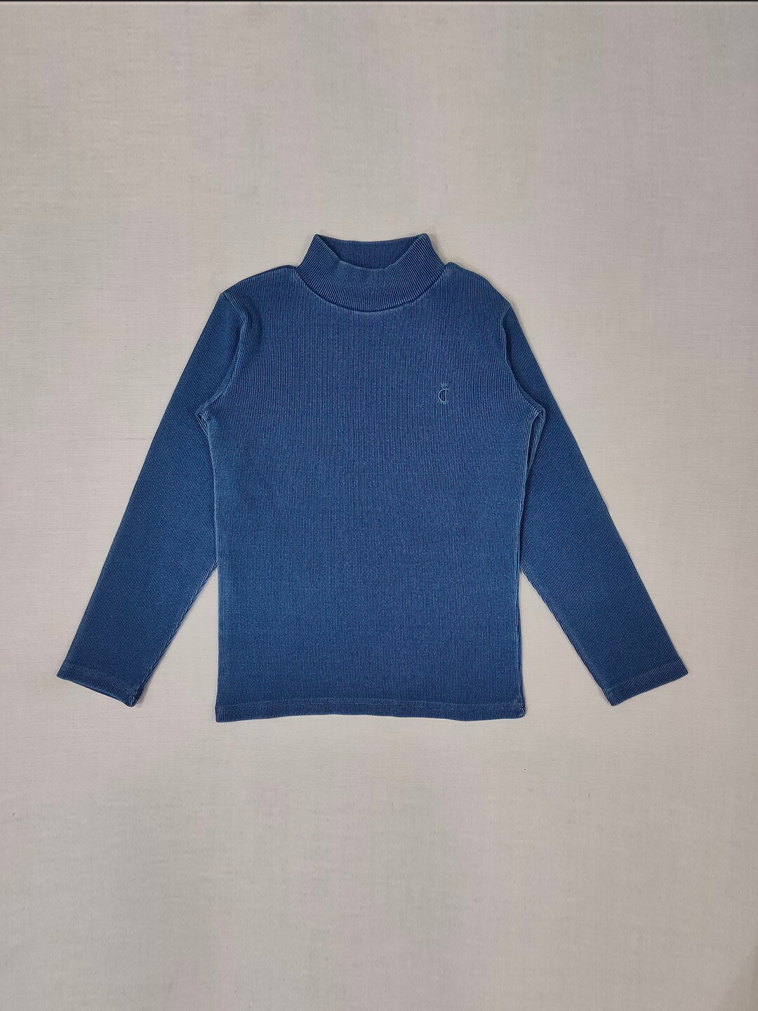 

Gini and Jony Girls High Neck Cotton T-shirts, Blue