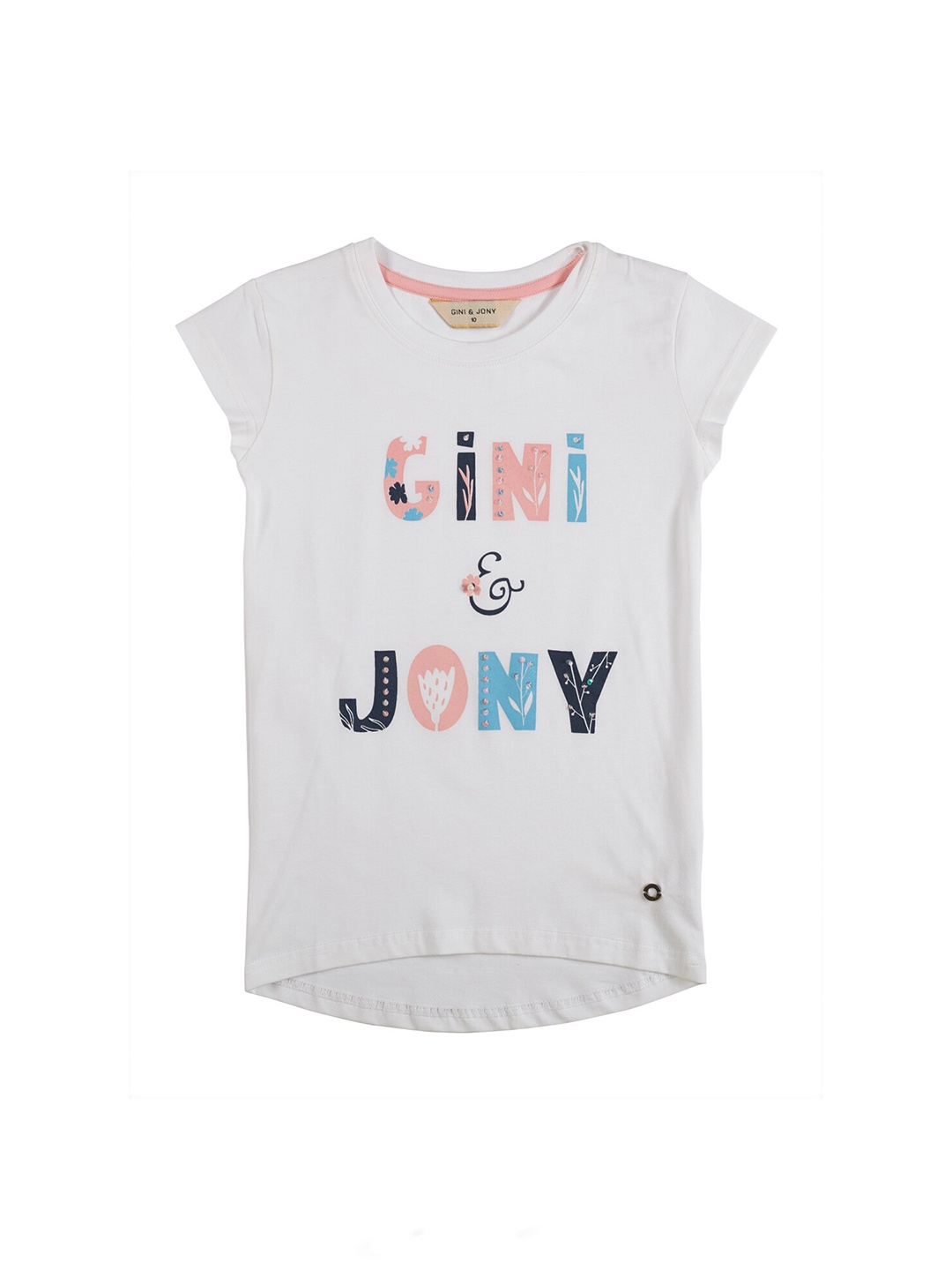 

Gini and Jony White Top