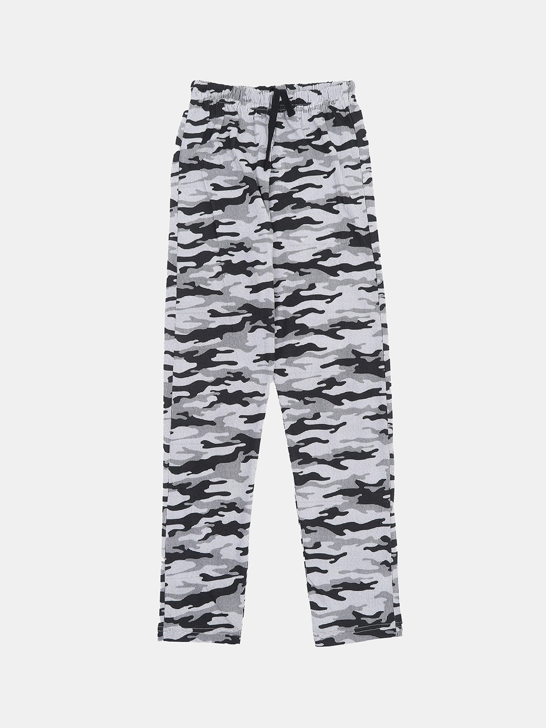 

F&S Boys Printed Pure Cotton Lounge Pants, Grey
