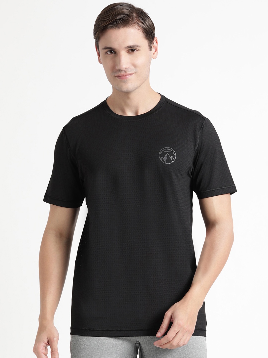 

Wildcraft Round Neck Rapid-Dry T-shirt, Black