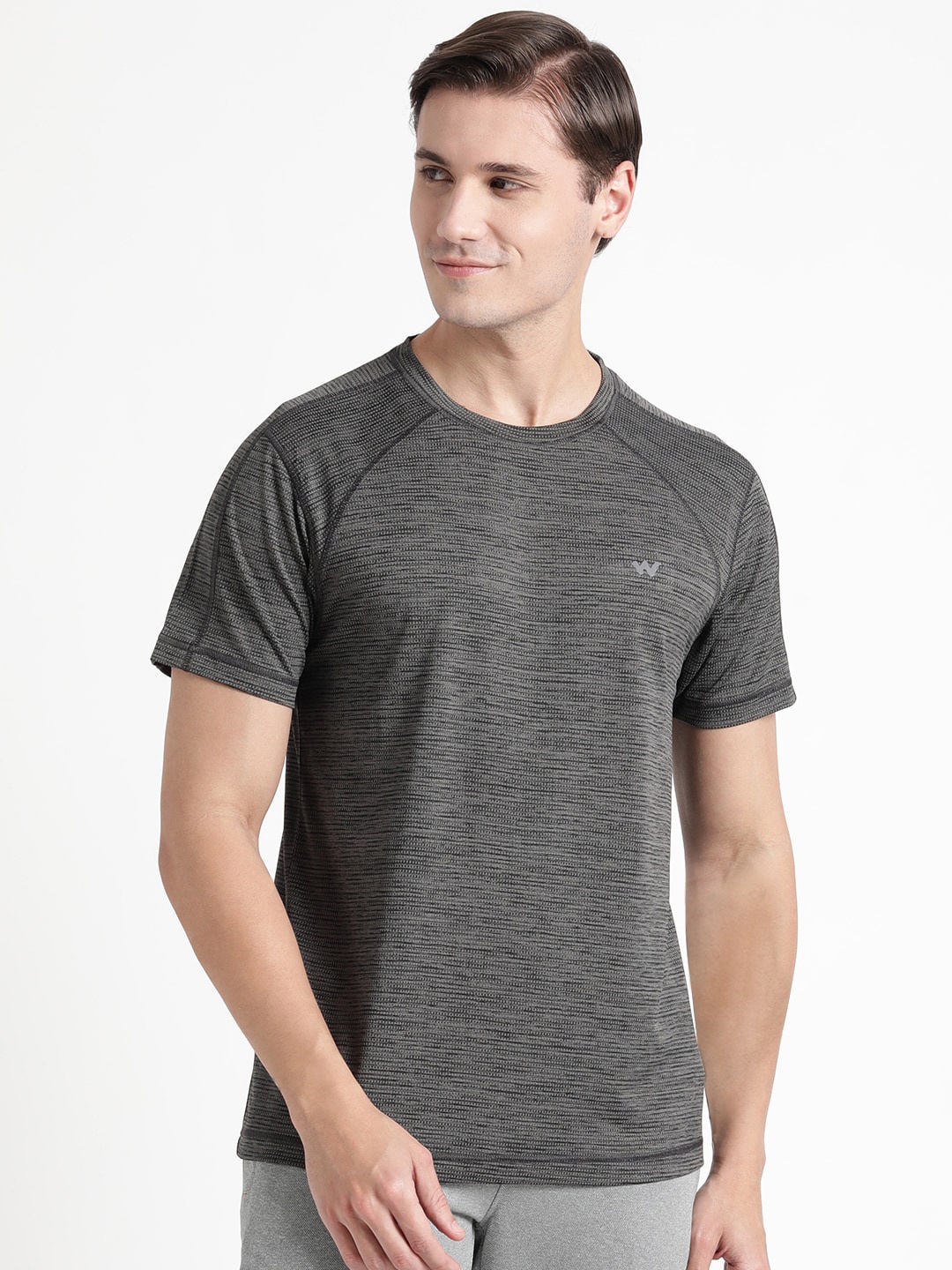

Wildcraft Raglan Sleeves Rapid Dry T-shirt, Grey