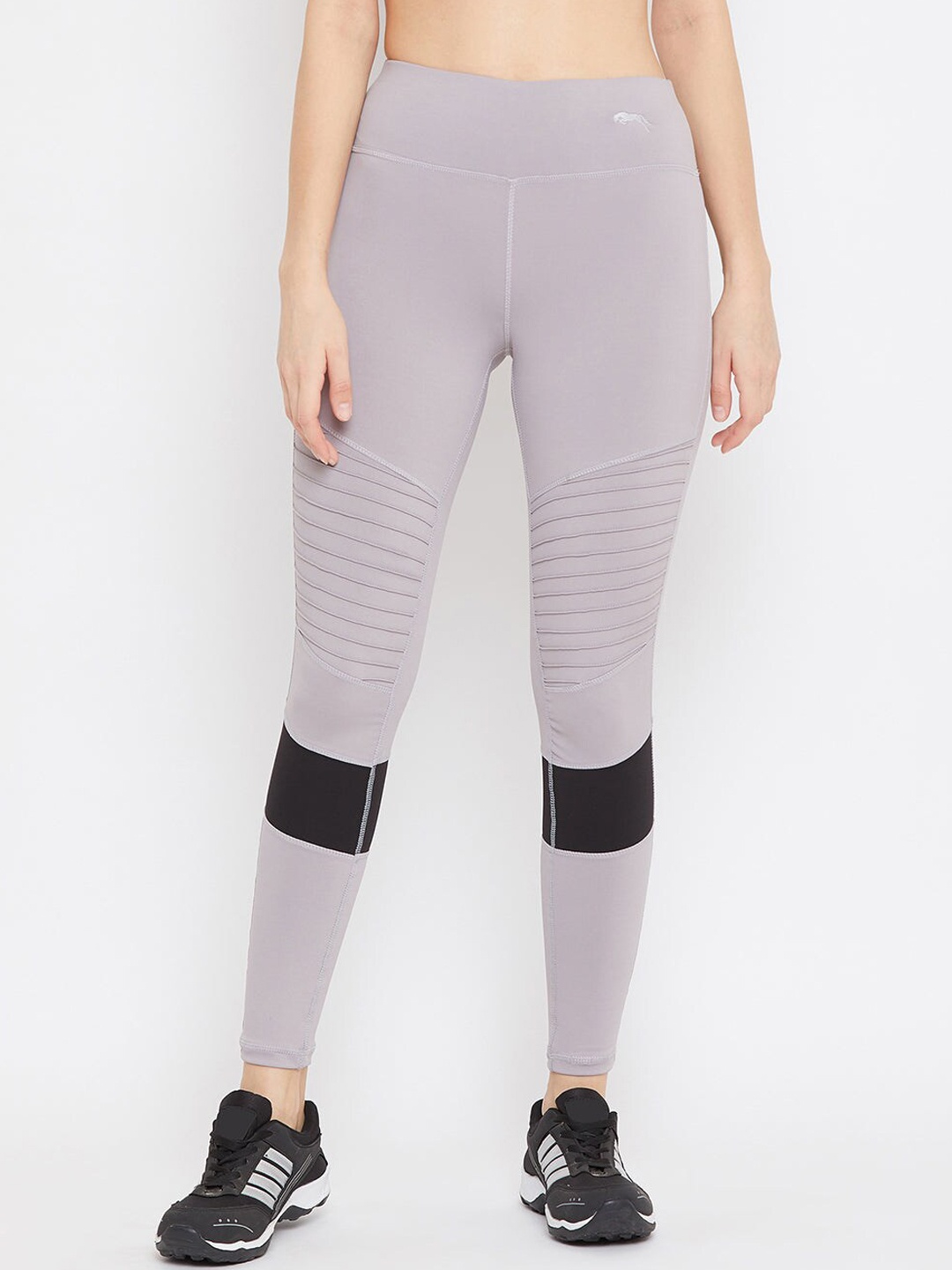 

JUMP USA Women Anti-Microbial Ankle Length Training Tights, Grey